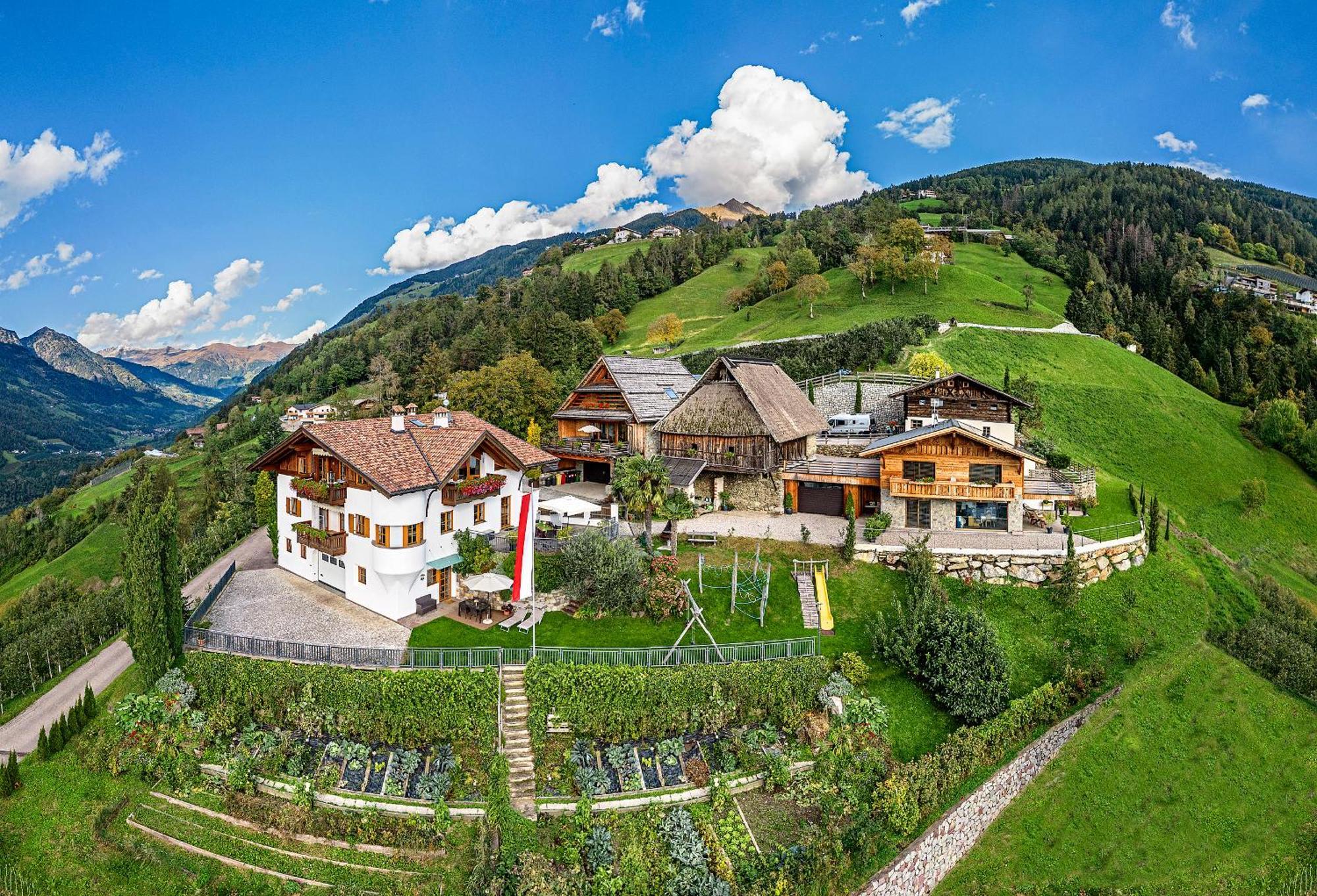 Obereggerhof Villa Schenna Buitenkant foto